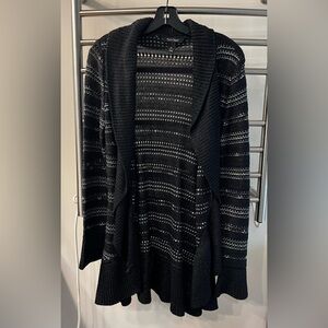 WHBM Sweater Cardigan with Ruffles…Size: Small